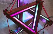 Interaktive led-Lampe | Tensegrity Struktur + Arduino