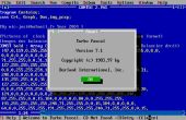 DOWNLOAD TURBO PASCAL 7.1 und führen Sie es auf WINDOWS sieben mit DOSBOX