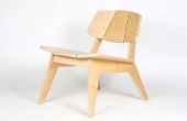 P9L - Lounge Chair mit CNC-Fräser gemacht