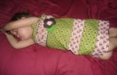 Rosa und grünen Kleid für 18-24 Monate alt