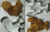 Benutzerdefinierte geformte Chicken Nuggets