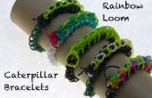 Rainbow Loom Caterpillar Armbänder