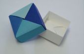 Origami-Square-Geschenk-Box