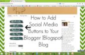 Wie Sie Social Media Buttons hinzufügen Sie Blogger (Blogspot) Blog