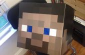 Minecraft-Steve stabile Leiter bauen