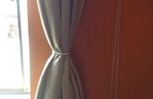 Vorhang-Kleiderbügel als Vorhang Bindungen