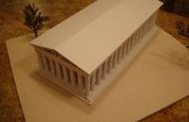 Das Parthenon Athen Griechenland-Modell