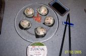 Wie man Sushi machen!!! Maki-Stil (gerollte Sushi)