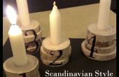Skandinavischen Stil Adventskranz