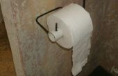 Hängenden Toilettenpapier--Bewehrung und PVC-