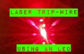 Laser-Trip Wire mit einer LED