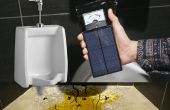 Urinal Splash Gefahr Meter