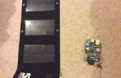 Stromversorgung ein Raspberry Pi mit einem 5W Solarpanel