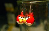 Angry Birds Ohrringe