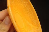 Orangensorbet Schüssel