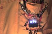 Roboter bekommt E-textiled. Weltweit erste jemals interaktive Bot auf Stoff