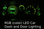 RGB LED Auto Armaturenbrett und Tür Beleuchtung
