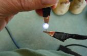 Kartoffel-Batterie angetrieben LED