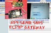 SEND SMS TCPIP GATEWAY - PHP, PYTHON und MySQL mit RPI und ein GSM-Schild