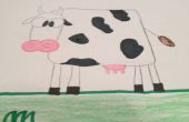 Gewusst wie: zeichnen Sie eine Cartoon-Kuh