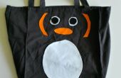 DIY Tote Bag Tutorial: Pinguine