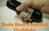 Body Heat Powered Taschenlampe
