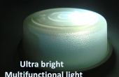 Ultra-helle Notfall wasserdichte Taschenlampe DIY (Rechargeble)