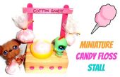 Miniatur Cotton Candy Stall (Puppe Handwerk)