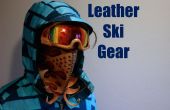 Ski-Ausrüstung Leder