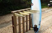 Shortboard Surfen Upcycled Rack -