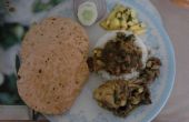 Indische eingelegtes Hühnchen-Curry (hergestellt mit Bengal 5 Spice oder Panch Phoron)