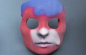 Tragbare 3D gedruckt Selbstportrait - Maske