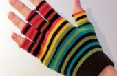 Einfache fingerlose Handschuhe