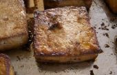 Leicht würzig - lecker gebackene Tofu