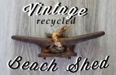 Vintage recycelt Strand Schuppen