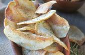 Hausgemachten toskanischen Kraut Gourmet Kartoffelchips