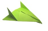Origami Papierflieger: Donner Bomber