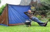 Die nahen perfekte Zelt: Entwerfen und bauen ein Recycling-Zelt
