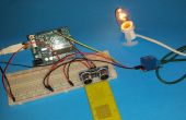Bewegung aktiviert Licht mit Arduino und HC-SR04 Sensor