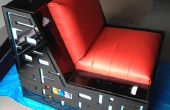 Ultimative Pacman / Space Invaders Gaming Chair mit Lautsprecher