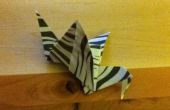 Origami Vogel flattern
