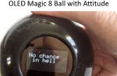 OLED-Magic 8 Ball mit Haltung