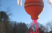 Gehäkelte Heißluft-Ballon-Mobile