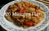 20 min Sweet Hot Chicken Kartoffeln und Karotten