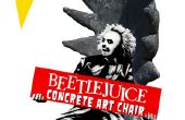Beetlejuice konkrete Kunst Stuhl
