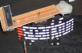 Die "ein Chip Spinning RGB POV-Anzeige" mit Konvertierungs-Software. 