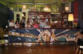 Mosaik Fliesen Bar vorne