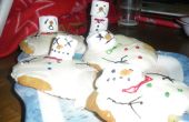 Schneemänner Cookies geschmolzen