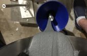 3D-Druck Trichter für Treibsatz Raketenmotor Casting