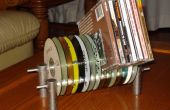 CD-Rack aus alten CDs